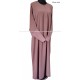 Ample Abaya - Tight lycra sleeves - Light microfiber