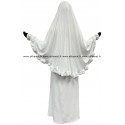 White Outfit - Khimar & Abaya
