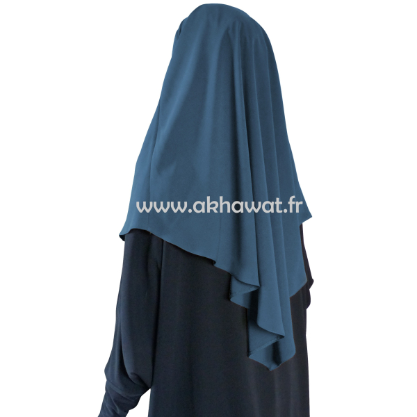 Khimar façon cape de jilbab - Microfibre léger