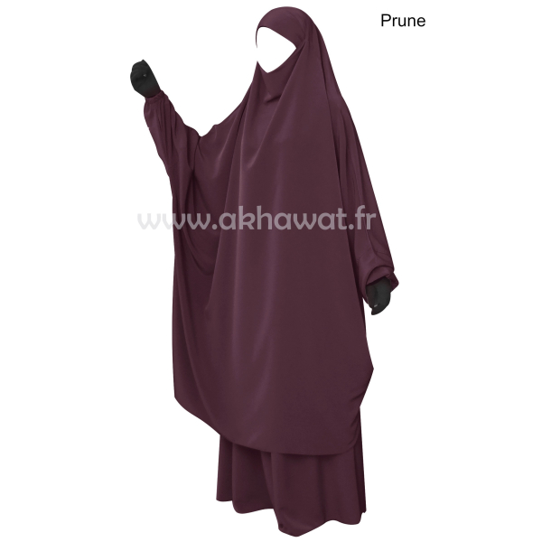 Jilbab 2 pièces jupe - Microfibre Koshibo - El bassira