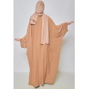 Ample abaya - Kimono sleeves - 'Silk of Medina'