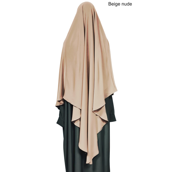 Long Khimar Soyeux - 140 cm
