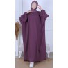 Abaya ample manches larges - Soie de Médine