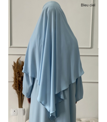 Khimar Soie de Médine - Mi-long