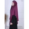 Khimar Soie de Médine - Mi-long