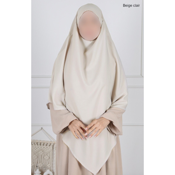 Khimar Soie de Médine - Mi-long