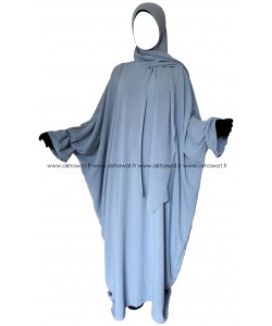 Ample Abaya with integrated Hijab - Jazz