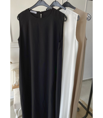 Sous abaya / Abaya sans manches - 'Soie de Médine'