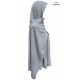 Rectangle pleated Satin Hijab - 200x70