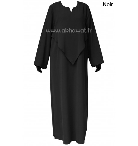 Abaya d'allaitement - Microfibre léger - El bassira