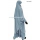 French Jilbab with harem pants - Light microfiber