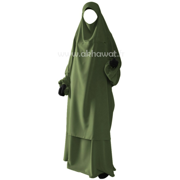 Jilbab Maternité - Microfibre Léger - El bassira