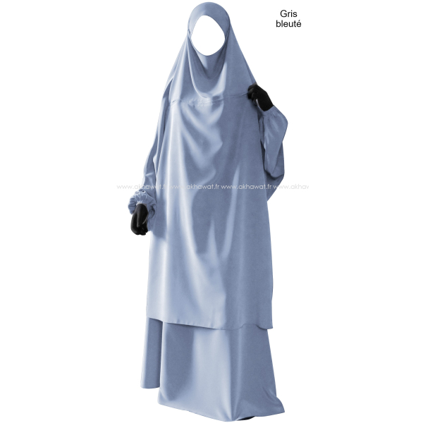 Jilbab Maternité - Microfibre Léger - El bassira