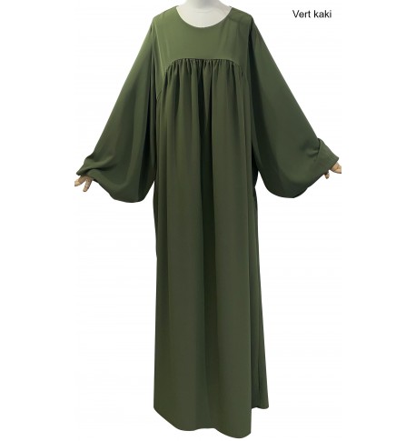 Maxi Abaya - Puffy sleeves