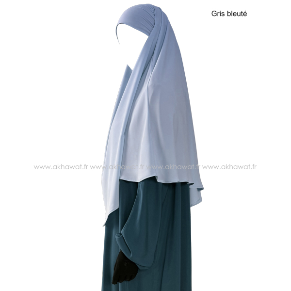 Khimar court - Soie de Médine - El bassira