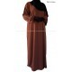 "Silk of Medina" Abaya with elastic cuffs - El bassira