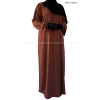 Abaya Soie de Médine - manches élastiquées - El bassira
