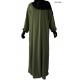 "Silk of Medina" Abaya with elastic cuffs - El bassira