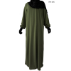 Abaya Soie de Médine - manches élastiquées - El bassira