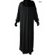 "Silk of Medina" Abaya with elastic cuffs - El bassira