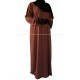 "Silk of Medina" Abaya with elastic cuffs - El bassira