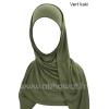Hijab bonnet intégré simple - Viscose
