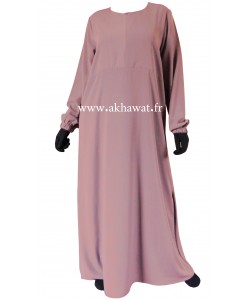 Abaya avec ouverture Zip - Microfibre léger