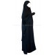 'Silk of Medina' French Caviary Jilbab with skirt