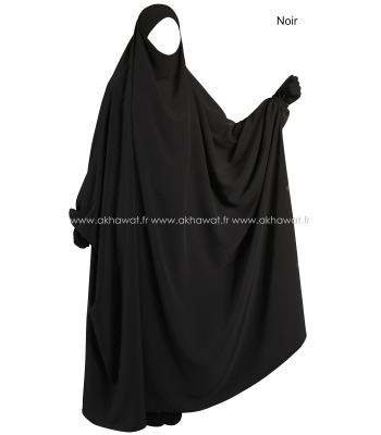 Jilbab Papillon 1 pièce  - Soie de Médine - El bassira