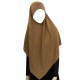 Khimar à enfiler - Mousseline crêpe