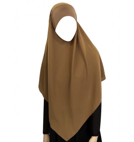 Khimar à enfiler - Mousseline crêpe