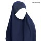 Khimar à enfiler - Mousseline crêpe