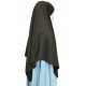 Khimar à enfiler - Mousseline crêpe