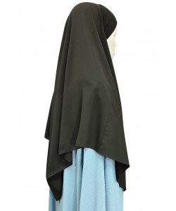 Khimar à enfiler - Mousseline crêpe