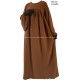 Silky abaya - Puffy sleeves