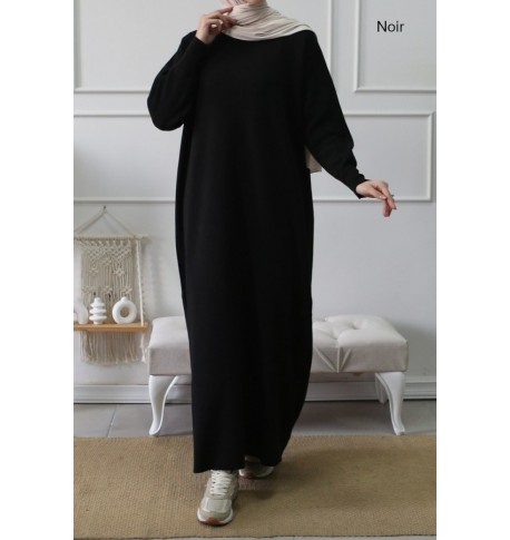 Robe-Abaya Tricot - Qualité +