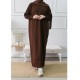 Robe-Abaya Tricot - Qualité +