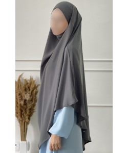 Khimar Soie de Médine - Mi-long