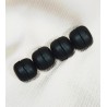 4 strong Hijab magnets - Black