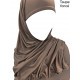 Hijab Lycra Premium bords Satin - 180x75