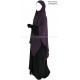 Khimar extra-long pointu - Noir intense - El bassira