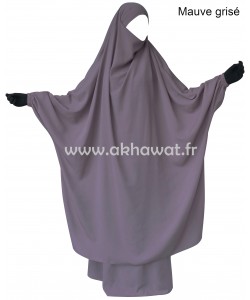 Jilbab 2 pièces jupe droite - Microfibre Léger - El bassira