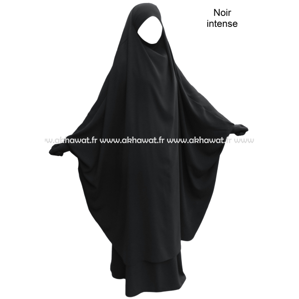 Jilbab 2 pièces Papillon jupe - Microfibre Léger
