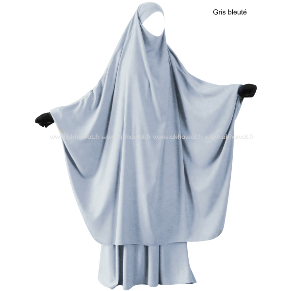 Jilbab 2 pièces Papillon jupe - Microfibre Léger