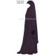 French Jilbab with flared skirt - Light microfiber