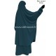 French Jilbab with flared skirt - Light microfiber