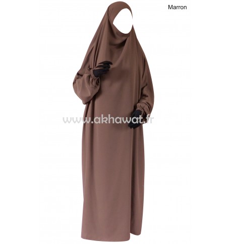 Full length French Jilbab - Light microfiber