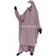 French Jilbab with harem pants - Light microfiber