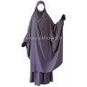 French Jilbab with skirt - Light microfiber