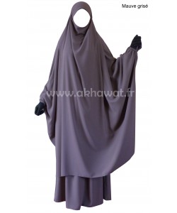 Jilbab 2 pièces Papillon jupe - Microfibre Léger